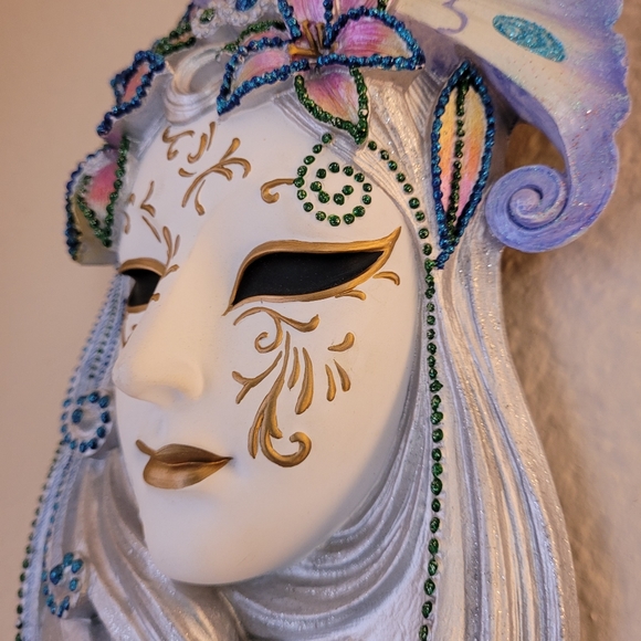 🎭Bellisima Masquerade At Italiano Carnivale Masks - Picture 6 of 6